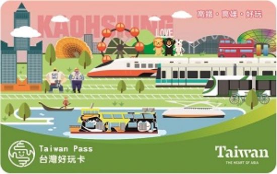 圖片 高鐵高雄好玩卡(實體卡)